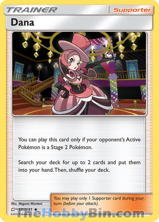 Dana #137/181 Uncommon - Team Up Pokemon card