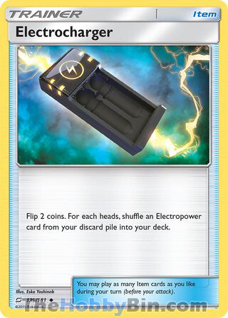 Electrocharger #139/181 Uncommon - Team Up Pokemon card