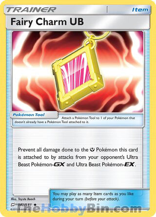 Fairy Charm UB #142/181 Uncommon - Team Up Pokemon card