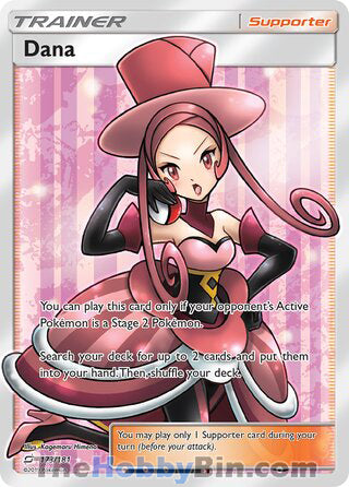 Dana #173/181 Ultra Rare - Team Up Pokemon card