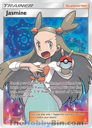 Jasmine #177/181 Ultra Rare - Team Up Pokemon card