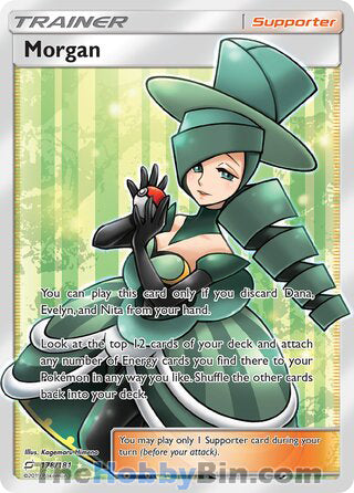 Morgan #178/181 Ultra Rare - Team Up Pokemon card