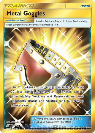 Metal Goggles Team Up Secret Rare #195/181