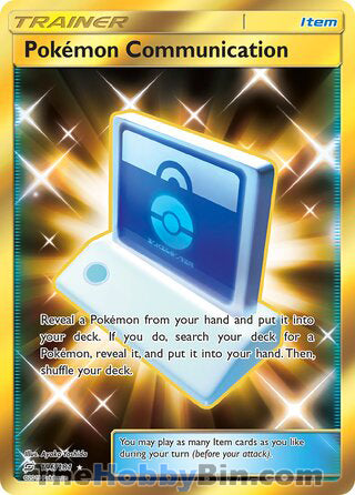 Pokemon Communication Team Up Secret Rare #196/181