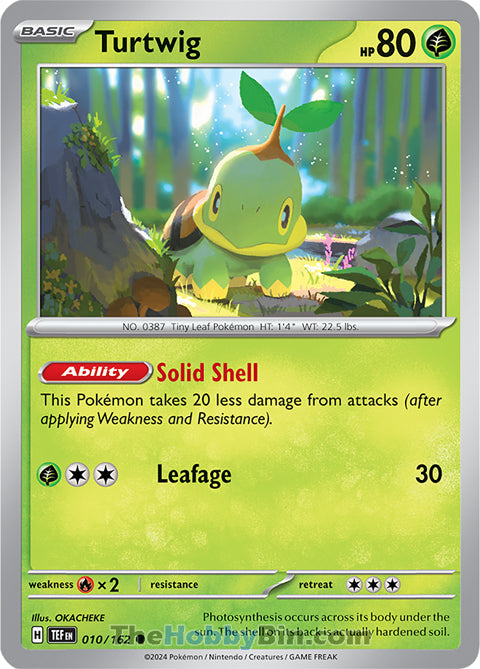 Turtwig Temporal Forces Common #010/162