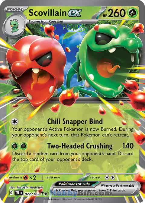 0022 Scovillain ex Double Rare Temporal Forces