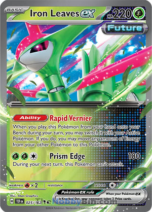 0025 Iron Leaves ex Double Rare Temporal Forces