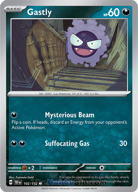 Gastly Temporal Forces Common #102/162