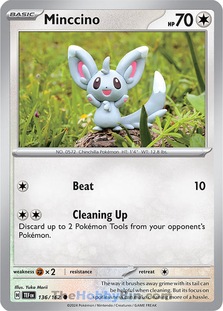 Minccino Temporal Forces Common #136/162