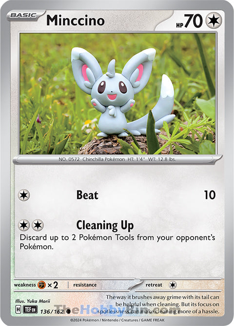 Minccino Temporal Forces Common #136/162