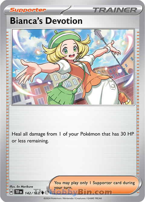 Bianca's Devotion #142/162 Uncommon - Temporal Forces Pokemon card