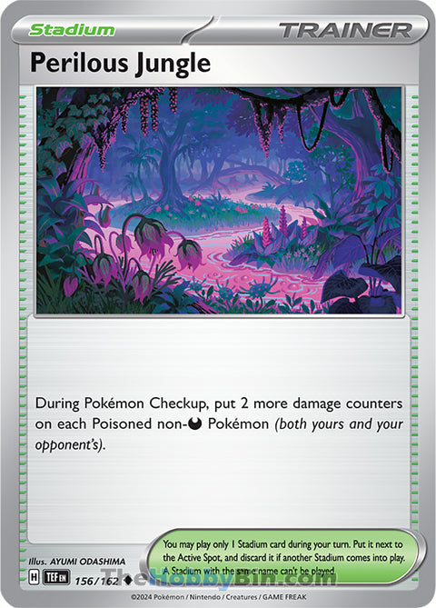Perilous Jungle #156/162 Uncommon - Temporal Forces Pokemon card