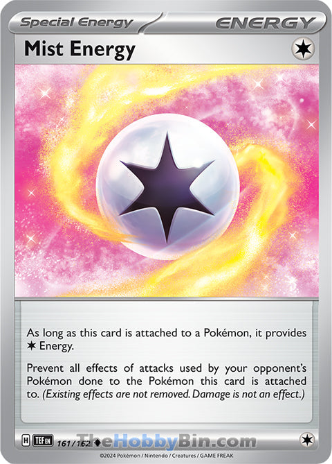Mist Energy #161/162 Uncommon - Temporal Forces Pokemon card