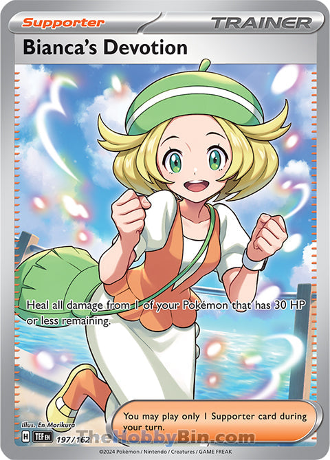 Bianca's Devotion #197/162 Ultra Rare - Temporal Forces Pokemon card