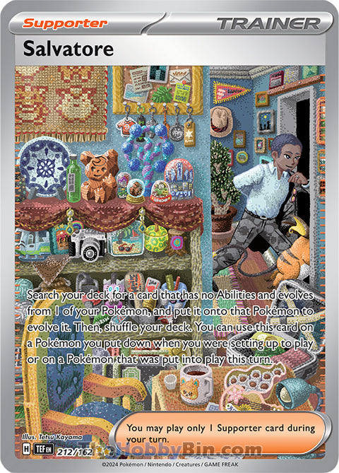 0212 Salvatore Special Illustration Rare Temporal Forces