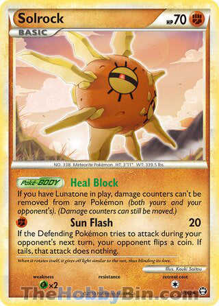0009 Solrock Holo Rare Triumphant
