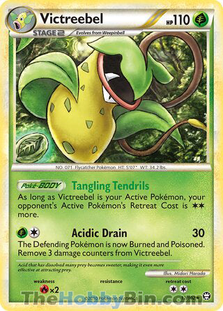 Victreebel #12/102 Holo Rare - Triumphant Pokemon card