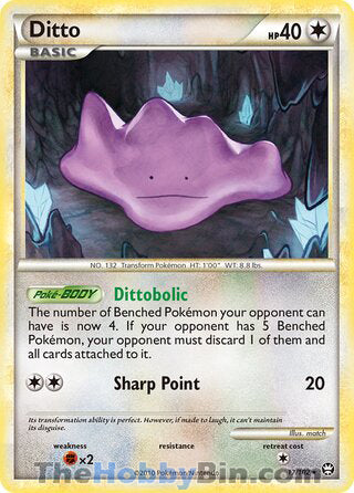 Ditto Triumphant Rare #17/102