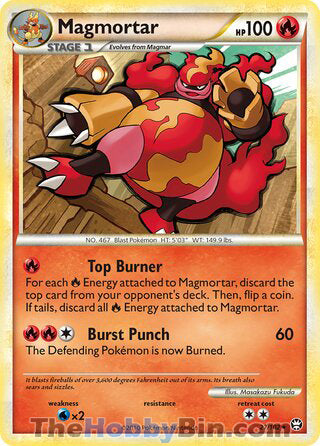 0027 Magmortar Rare Triumphant