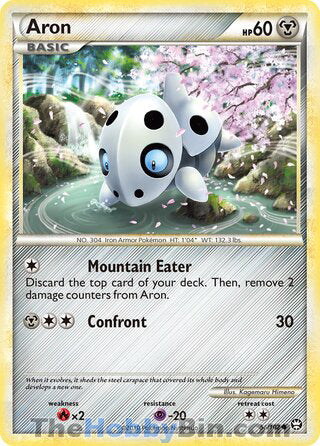 Aron #56/102 Common - Triumphant Pokemon card