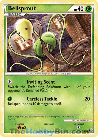 Bellsprout #57/102 Common - Triumphant Pokemon card
