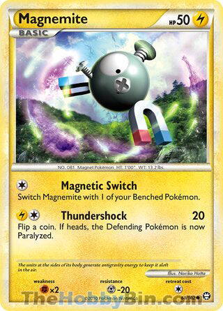 Magnemite #68/102 Common - Triumphant Pokemon card
