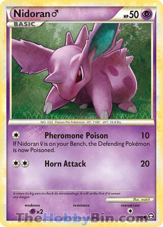 Nidoran M #70/102 Common - Triumphant Pokemon card