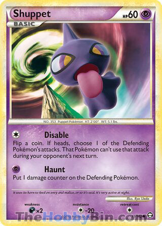 Shuppet #75/102 Common - Triumphant Pokemon card