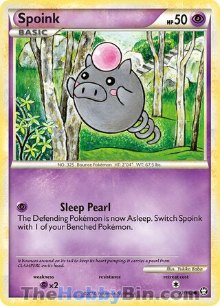 Spoink Triumphant Common #77/102