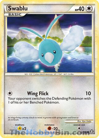 Swablu #78/102 Common - Triumphant Pokemon card