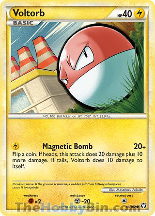 Voltorb #83/102 Common - Triumphant Pokemon card