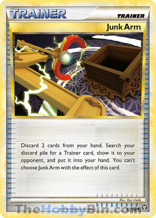 Junk Arm #87/102 Uncommon - Triumphant Pokemon card