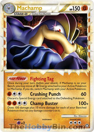 Machamp Triumphant Ultra Rare #95/102