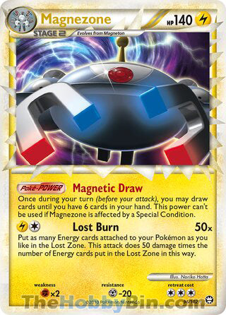 Magnezone #96/102 Ultra Rare - Triumphant Pokemon card