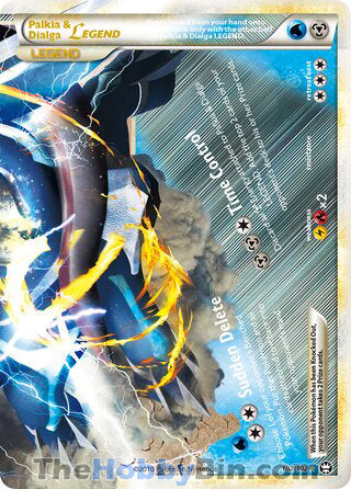 Palkia & Dialga Legend Triumphant Ultra Rare #102/102