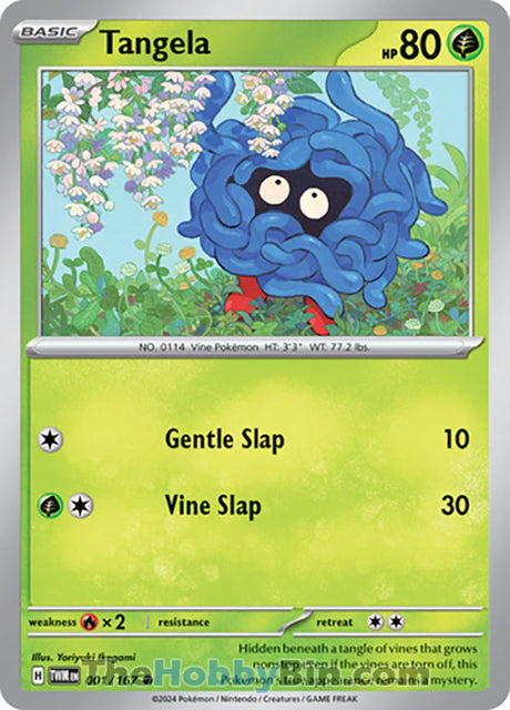 Tangela Twilight Masquerade Common #001/167