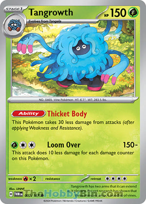 0002 Tangrowth Common Twilight Masquerade