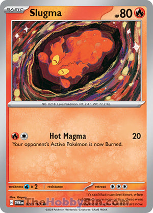 0028 Slugma Common Twilight Masquerade
