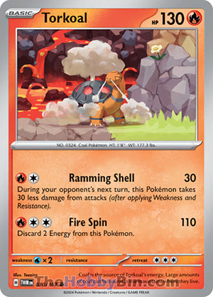 0030 Torkoal Common Twilight Masquerade