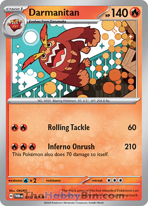 0035 Darmanitan Uncommon Twilight Masquerade
