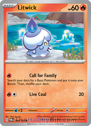0036 Litwick Common Twilight Masquerade