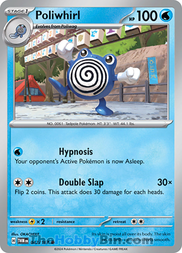 Poliwhirl Twilight Masquerade Common #042/167