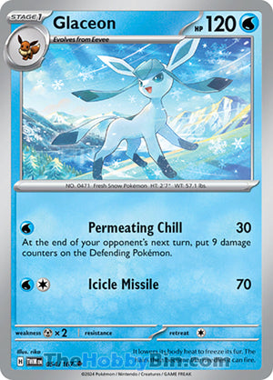 0054 Glaceon Uncommon Twilight Masquerade