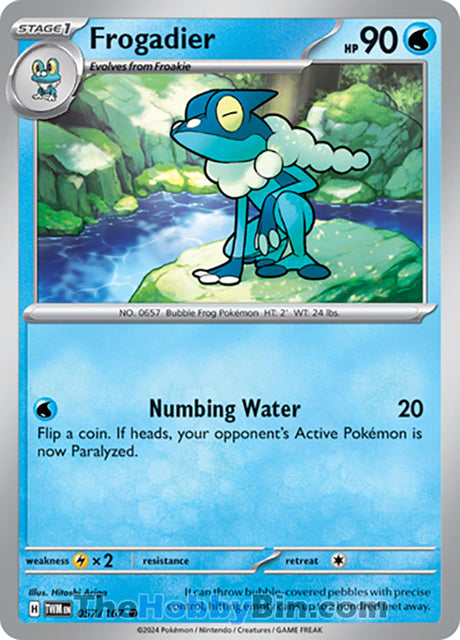 Frogadier Twilight Masquerade Common #057/167