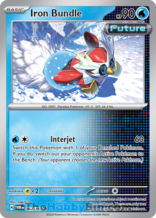 Iron Bundle #62/167 Uncommon - Twilight Masquerade Pokemon card