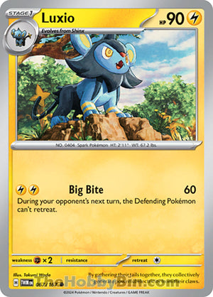 0067 Luxio Common Twilight Masquerade
