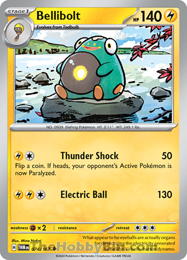 0074 Bellibolt Uncommon Twilight Masquerade