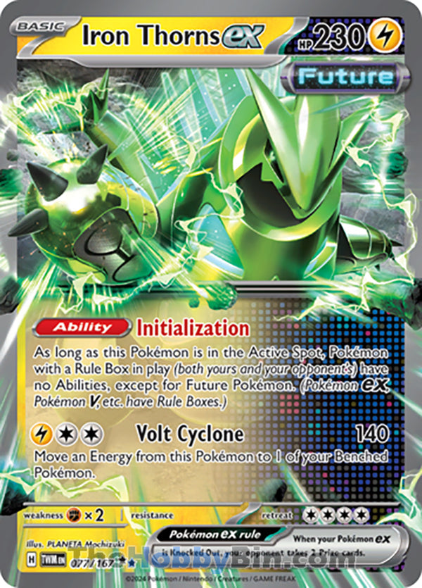 0077 Iron Thorns ex Double Rare Twilight Masquerade