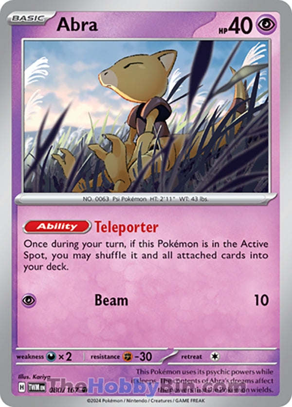 0080 Abra Common Twilight Masquerade