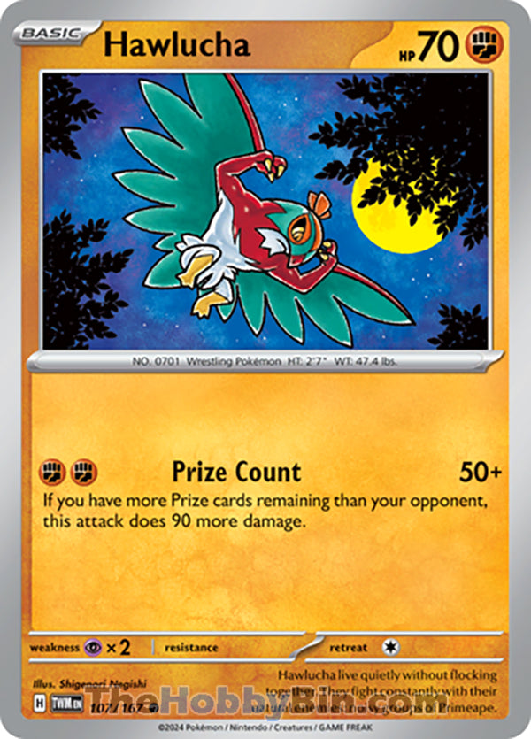 Hawlucha Twilight Masquerade Common #107/167